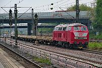 2025-04-22-003 Dortmund Marten Süd 218 402 im Bauzugdienst.