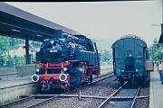 1985-06-046 Hersbruck 150 Jahre Deutsche Eisenbahn mit Sonderfahrten in und um Nürnberg. 86 457