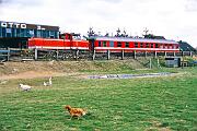 1986-22-019 Arnsberg Bruchhausen Sonderfahrt mit dem WLE-Generator-Wagen auf der RLG-Strecke nach Arnsberg.