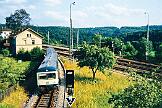 1987-42-011 Eichstätt Bahnhof 628 101 in Eichstätt Bahnhof.