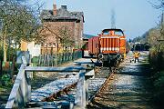 1988-56-007 Sundern Rangiertätigkeit im Bahnhof Sundern.