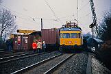 1991-x005736 Ahlen Vorhelm Kollision von 2 Güterzügen in Ahlen-Vorhelm.