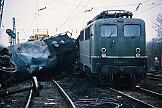 1991-x005739 Ahlen Vorhelm Kollision von 2 Güterzügen in Ahlen-Vorhelm.