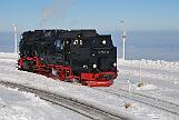 2010-104445 Brocken Tagesfahrt zum Brocken, während es im Tal bewölkt war, sorgte die Sonne auf dem Gipfel für ein paar tolle Stunden im Schnee.