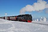 2010-104461 Brocken Tagesfahrt zum Brocken, während es im Tal bewölkt war, sorgte die Sonne auf dem Gipfel für ein paar tolle Stunden im Schnee.