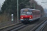 2017-01-09-003 Dortmund Oespel Auf der S1 zwischen Dortmund und Bochum dürfen weiter keine 422 durch den Uni-Tunnel fahren. Inzwischen ergänzen auch 420er Triebwagen die Wendezüge.