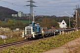 2021-04-19-064 Wetter Wegen einer Baustelle am Rangierbahnhof Vorhalle werden einige Züge über Wetter umgeleitet.