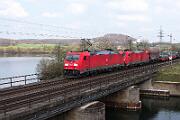 2021-04-20-016 Wetter Wegen einer Baustelle am Rangierbahnhof Vorhalle werden einige Züge über Wetter umgeleitet.
