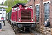 2024-04-21-048 Bochum Dahlhausen Museumsfest in Bochum-Dahlhausen. 332 306 und 212 007 pendeln zwischen Museum und S-Bahnhof Dahlhausen.