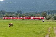 2024-08-01-004 Immenstadt Seifen Urlaub im Allgäu. Leider fuhren in der Zeit keine IC mit 218 nach Oberstdorf, nur 612 und 633 sind unterwegs.