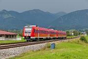 2024-08-01-007 Immenstadt Seifen Urlaub im Allgäu. Leider fuhren in der Zeit keine IC mit 218 nach Oberstdorf, nur 612 und 633 sind unterwegs.