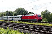 2024-08-21-003 Dortmund Somborn Eigentlich hatte ich gehofft, mehr Güterzüge wegen Sperrung der Glückauf-Bahn in Dortmund-Somborn zu sehen. Nur ein Gz kam aus Richtung Witten. 101 107