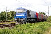 2024-08-21-030 Dortmund Somborn Eigentlich hatte ich gehofft, mehr Güterzüge wegen Sperrung der Glückauf-Bahn in Dortmund-Somborn zu sehen. Nur ein Gz kam aus Richtung Witten. 273 002