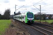 2024-02-13-002 Recklinghausen Holzheide Die Hamm-Osterfelder Bahn ist eine Wundertüte. Heute ist wenig los.