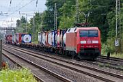 2024-07-17-035 Seelze Dedensen-Gümmer In unmittelbarer Nähe zum Rangierbahnhof Seelze liegt der Haltepunkt Dedensen-Gümmer der S-Bahn-Linie Hannover-Minden. Hier hat man keine Ruhe, auf 4 Gleisen...