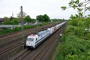 2024-05-03-038 Dortmund Marten Süd Aufgrund der Streckensperrung in Holzwickede herrscht reger Verkehr in Dortmund Marten. IC 2012 von Oberstdorf hat heute 2 Werbe-101 als Bespannung.