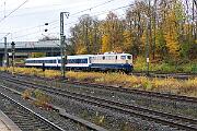 2024-11-20-002 Dortmund Marten Süd Mittwochs werden Waggons von TRI von Nordhorn nach Köln überführt. 110 239 zieht den Zug heute.