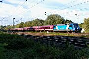 2024-10-06-003 Dortmund Somborn 101 033 mit DZ 26041 aus Stuttgart, nach Münster, mit 212 Minuten Verspätung.