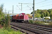 2024-09-14-016 Dortmund Hafen Am 14.9.2024 fahren die Hammer Eisenbahnfreunde mit 194 158 und 212 079 nach Cochem. Der Zug hat gerade den Dortmunder Hbf verlassen und rollt Richtung...