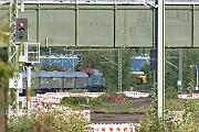 2024-09-14-017 Dortmund Hafen Am 14.9.2024 fahren die Hammer Eisenbahnfreunde mit 194 158 und 212 079 nach Cochem. Der Zug hat gerade den Dortmunder Hbf verlassen und rollt Richtung...