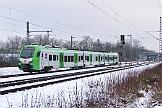 2025-01-10-031 Dortmund Somborn Schnee in Dortmund: 3427 014 als RE 34
