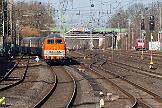 2025-03-08-008 Dortmund Mengede Sonderzug mit 218 137 nach Winterberg.