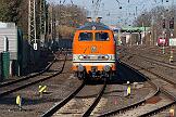 2025-03-08-011 Dortmund Mengede Sonderzug mit 218 137 nach Winterberg.