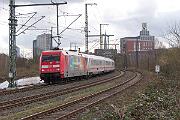 2025-03-12-017 Dortmund Hafen 101 066 mit IC 2013 nach Oberstdorf