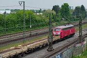 2025-04-22-010 Dortmund Marten Süd 218 402 im Bauzugdienst.