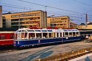 1986-29-001 München Hbf Der gläserne Zug 491 001 in der neuen Lackierung.