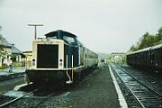 1987-38-026 Gönnern Auch auf der Strecke Dillenburg - Wallau wird 1987 der Personenverkehr eingestellt. 213 336