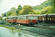 1987-38-027 Gönnern Auch auf der Strecke Dillenburg - Wallau wird 1987 der Personenverkehr eingestellt. Unbekannter 798
