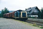 1987-43-015 Schmallenberg Übergabe mit 212 306 nach Schmallenberg und zurück.