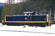 1988-52-019 Balve Binolen 290 041 im Rangierdienst im Hönnetal.