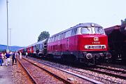 1989-73-093 Meschede Wennemen Sonderfahrt mit V 160 003 nach Schmallenberg