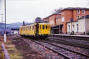 1990-78-071 Arnsberg Tunnelmesswagen 712 001 ist im Sauerland unterwegs