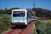 1990-x005160 Schmallenberg Sonderfahrt mit 628 330 und 628 349 durchs Sauerland.