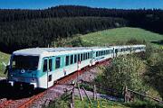 1990-x005162 Schmallenberg Sonderfahrt mit 628 330 und 628 349 durchs Sauerland.
