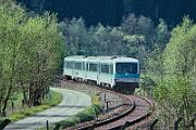 1990-x005189 Hallenberg Sonderfahrt mit 628 330 und 628 349 durchs Sauerland.