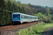 1990-x005201 Olsberg Wulmeringhausen Sonderfahrt mit 628 330 und 628 349 durchs Sauerland.