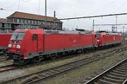 2016-03-05-031 Herne Wanne-Eickel Hbf 185 285 (li) und 185 052 (re)