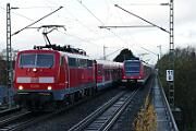 2016-11-18-015 Dortmund Oespel 111 155 hat den Uni-Verstärker von der 143 übernommen. 422 045