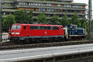 2019-05-31-046 Aachen Hbf 363 036 schubbst 111 158 durch die Gegend.