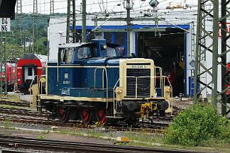 2019-05-31-054 Aachen Hbf Gut getarnt. 363 036 gehört Aixrail.