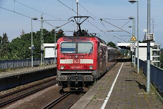 2019-06-19-020 Dortmund Oespel 143 840 unterstützt auf der S1 im Rahmen des Evangelischen Kirchentages in Dortmund.