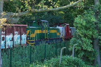 2019-07-23-015 Dortmund Hafen DE 24 und DE 804 sind frontal zusammen gestoßen.