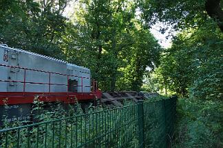 2019-07-23-020 Dortmund Hafen DE 24 und DE 804 sind frontal zusammen gestoßen.