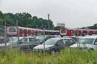 2020-07-16-044 Leverkusen Opladen 156 004 und 203 119 bringen 155 020, 155 023, 155 028, 155 031, 155 033, 155 037, 155 038, 155 048, 155 082, 155 085 und 155 135 zum Bender.