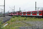 2020-07-16-078 Leverkusen Opladen 156 004 und 203 119 bringen 155 020, 155 023, 155 028, 155 031, 155 033, 155 037, 155 038, 155 048, 155 082, 155 085 und 155 135 zum Bender.