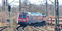 2022-02-27-048 Bochum Ehrenfeld 111 191 und 111 194 als Ersatzzug